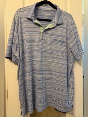 Tommy Bahama Striped Polo